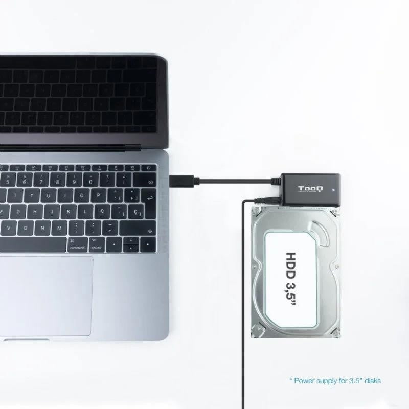 ADAPTADOR USB-C 3.0 DISCO DURO SATA 2.5"/3.5"