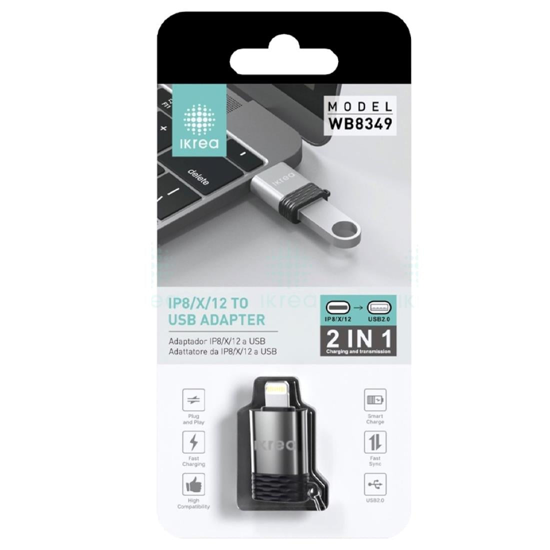 ADAPTADOR USB-A A LIGHTNING