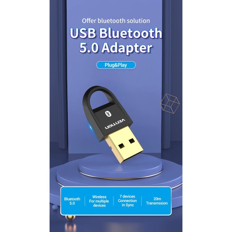 ADAPTADOR BLUETOOTH 5.0 USB