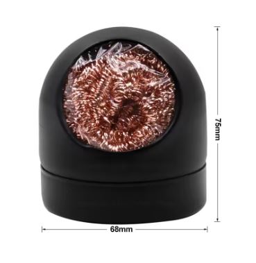 SOPORTE BOLA ALAMBRE LIMPIEZA ESTAÑO