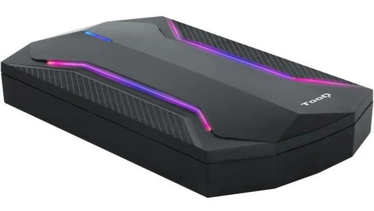 CAJA EXTERNA RGB USB 2,5" SSD SATA