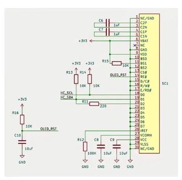 PANTALLA OLED 1,3" + BOTON ROTATORIO