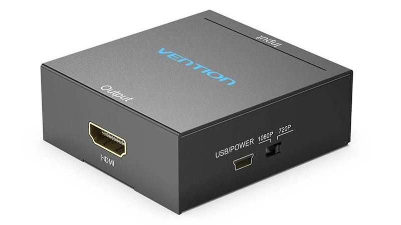 CONVERSOR VENTION RCA/H - HDMI/H MINIUSB/H BLACK