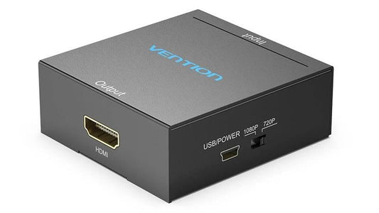 CONVERSOR VENTION RCA/H - HDMI/H MINIUSB/H BLACK
