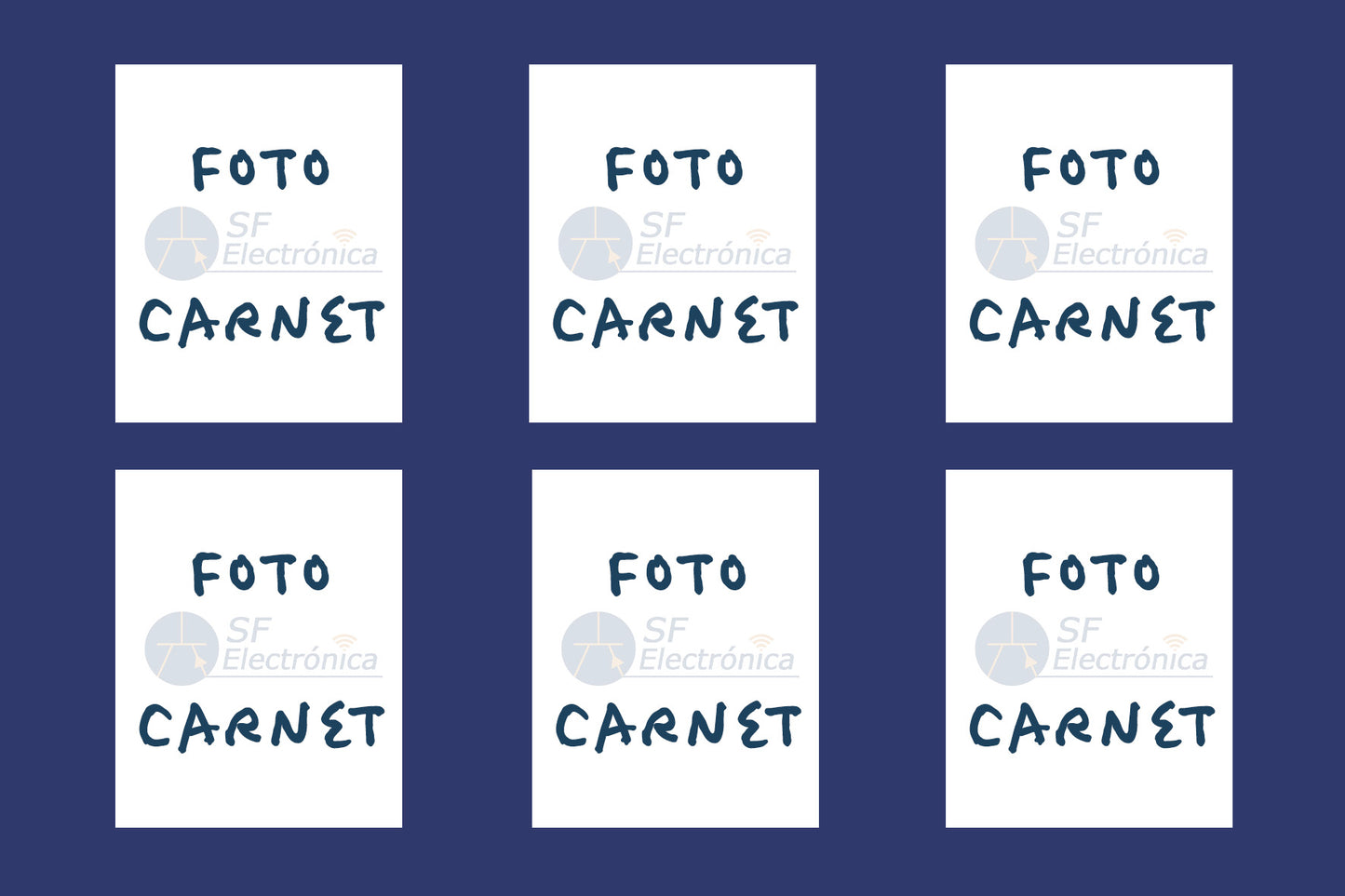 FOTOS CARNET