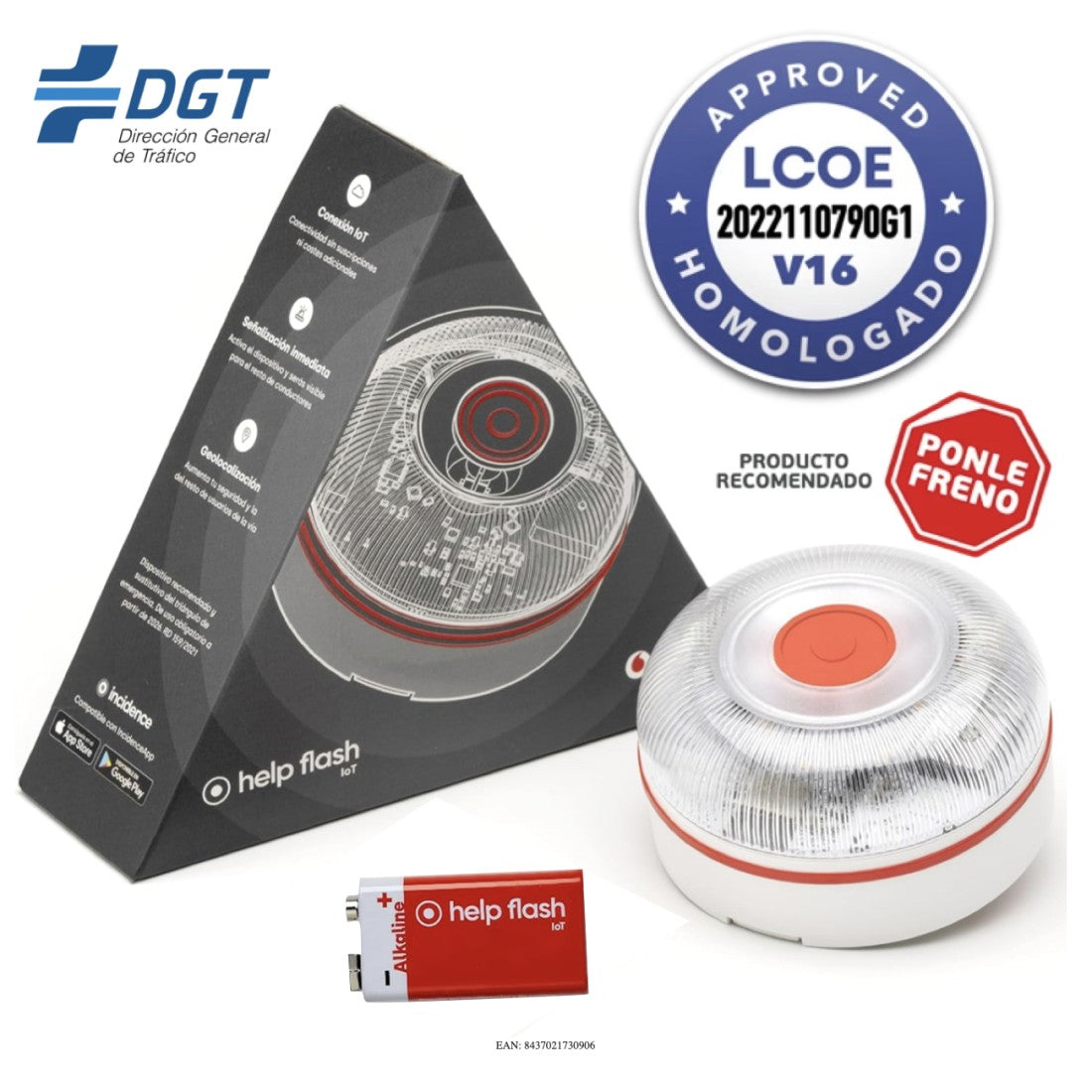 BALIZA EMERGENCIA V16