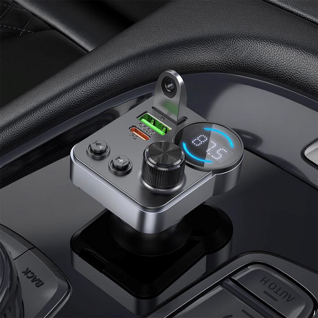 TRANSMISOR FM Y BLUETOOTH