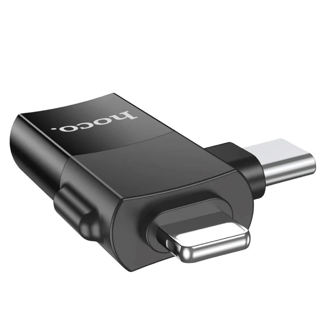 ADAPTADOR USB-A A USB-C Y LIGHTNING