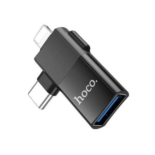 ADAPTADOR USB-A A USB-C Y LIGHTNING