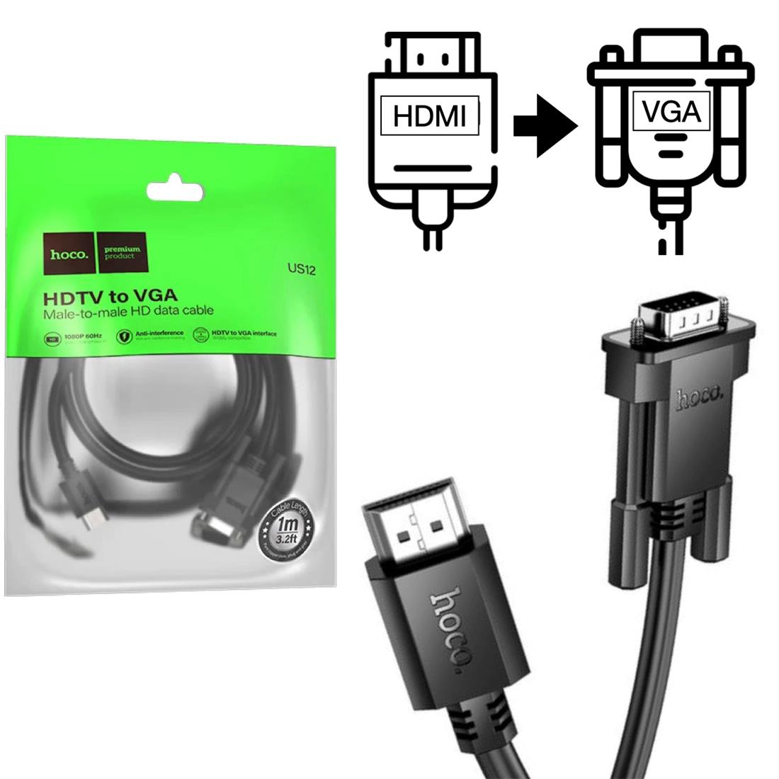 CABLE HDMI A VGA