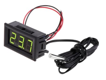 MINI TERMOMETRO DIGITAL LED