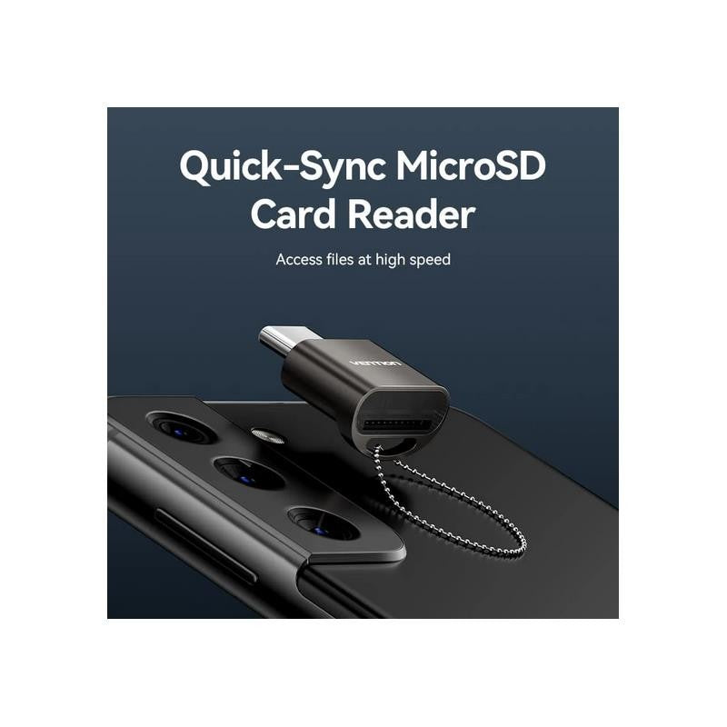 LECTOR DE TARJETAS MICROSD / USB-C