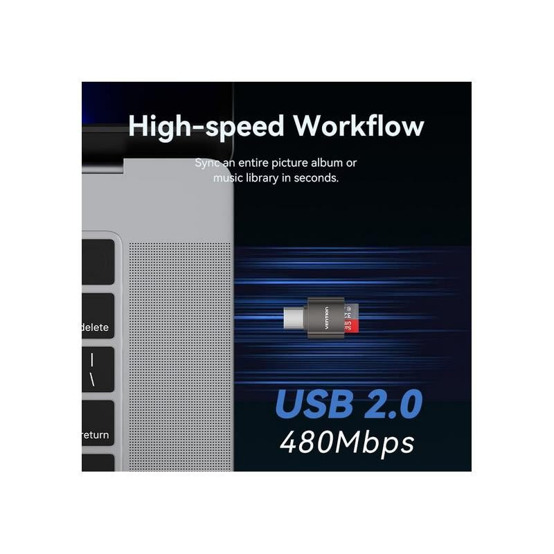 LECTOR DE TARJETAS MICROSD / USB-C