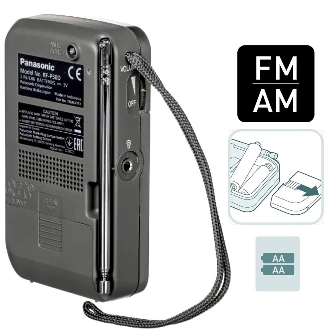 RADIO BOLSILLO PANASONIC