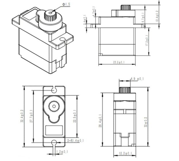 MÓDULO SERVOMOTOR