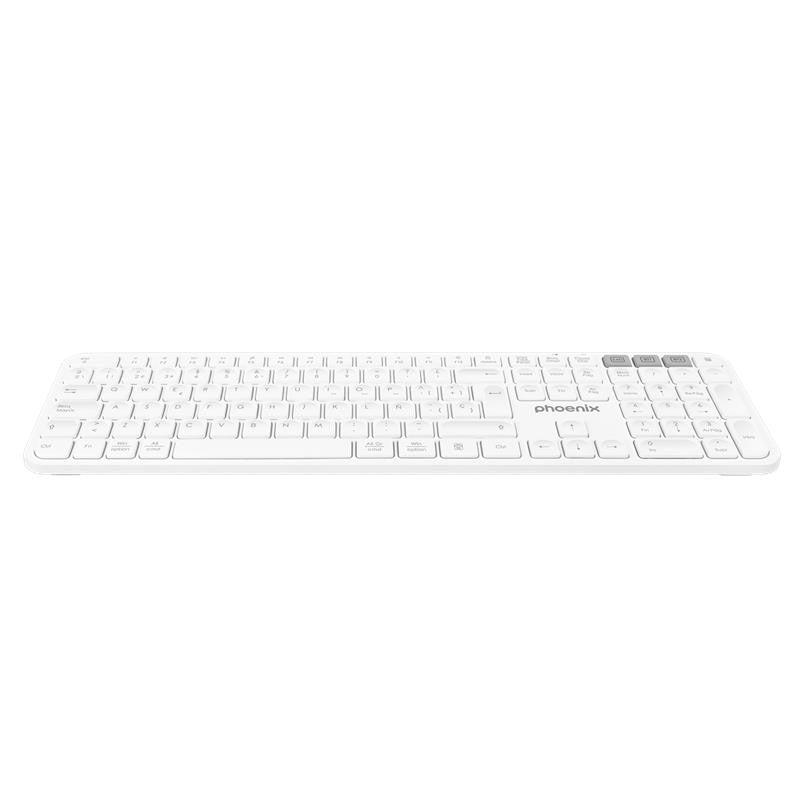 TECLADO INALAMBRICO BLANCO