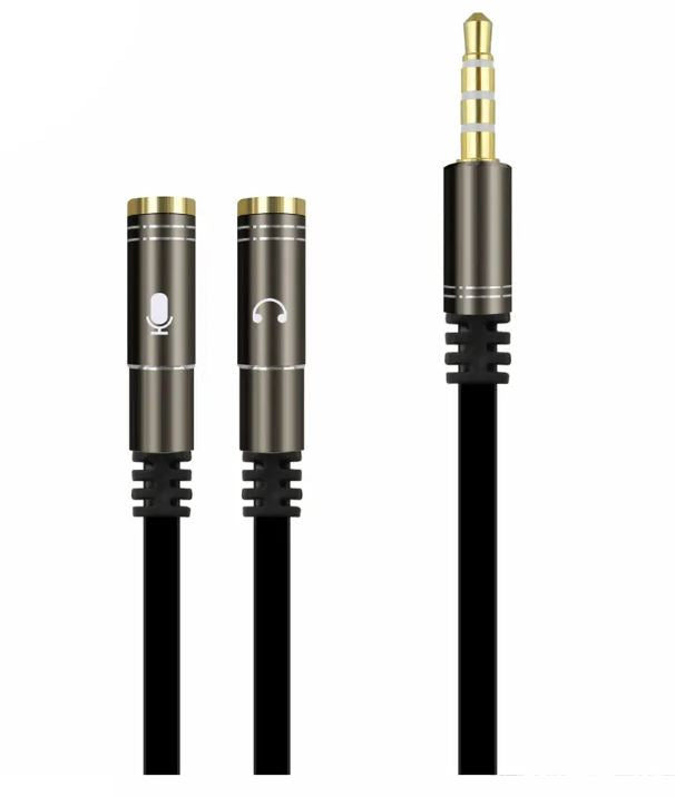 CABLE ADAPTADOR 2RCA - JACK 3,5MM