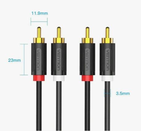 CABLE 2RCA/2RCA M/M