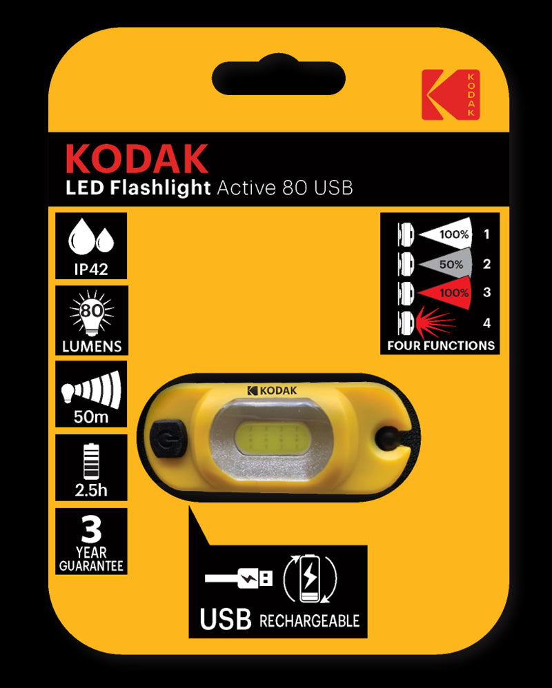 LINTERNA FRONTAL RECARGABLE KODAK