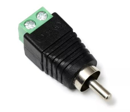 CONECTOR RCA MACHO CCTV