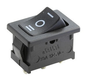 INTERRUPTOR UNIPOLAR ON-OFF-ON 10A/250V SOLDABLE