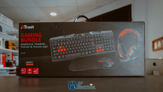 KIT TECLADO + RATON + AURICULARES + ALFOMBRILLA