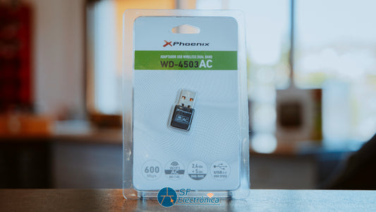 ADAPTADOR NANO USB WIRELESS 600MBPS DUAL BAND