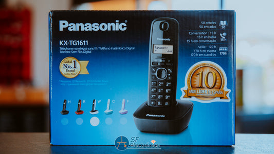 TELEFONO DECT PANASONIC KX-TG1611SPW