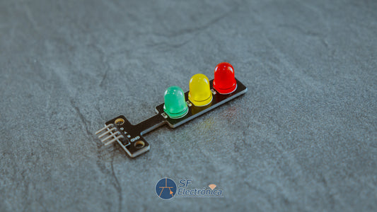 MODULO SEMAFORO LED 5V 5MM TRAFICO