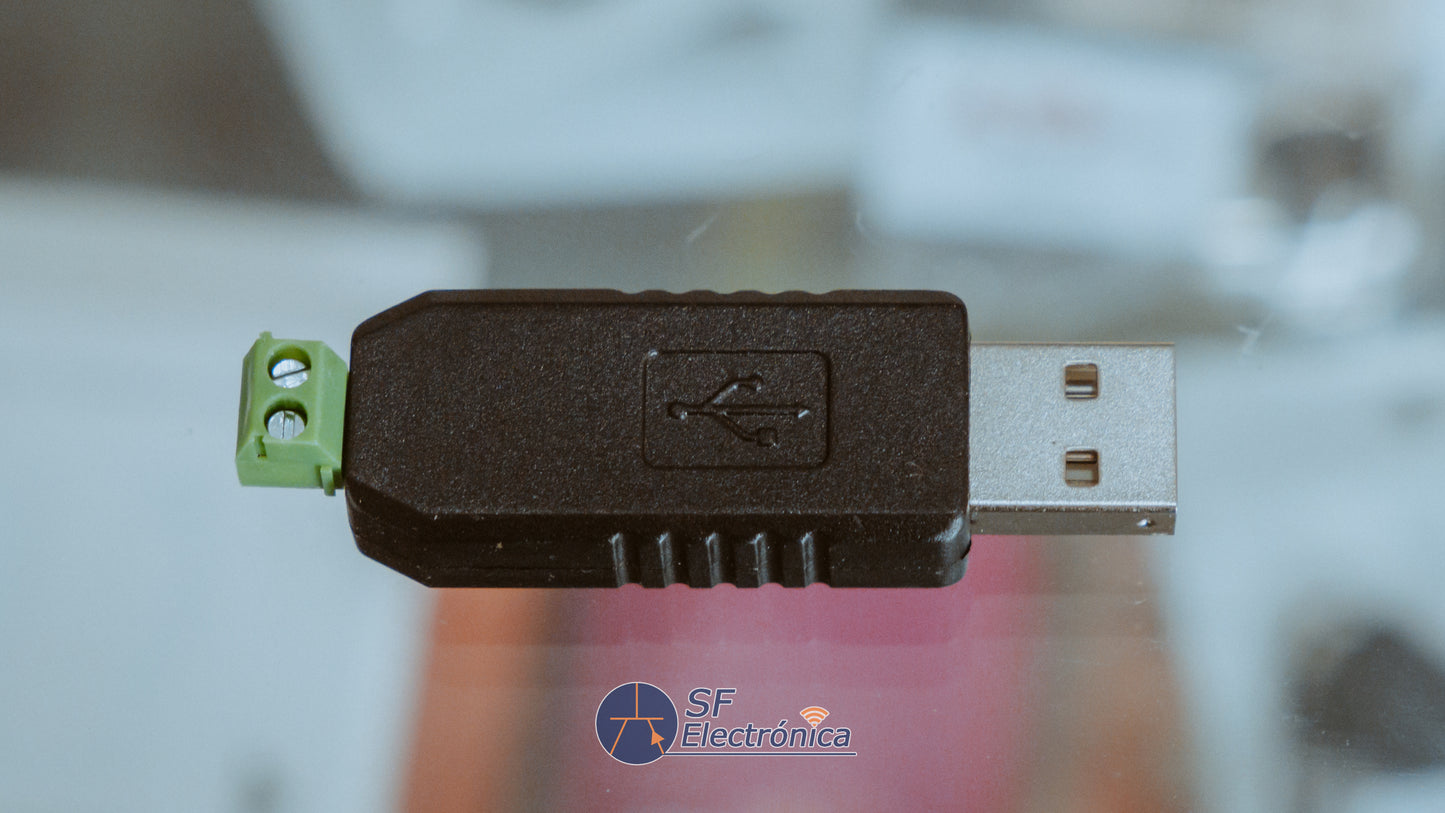 ADAPTADOR CONVERTIDOR USB A RS485