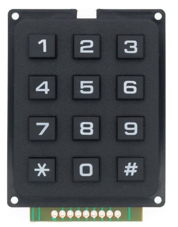 TECLADO NUMERICO MATRIZ 3X4